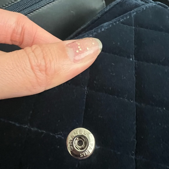 Chanel wallet on chain boy velvet - Picture 6 of 7